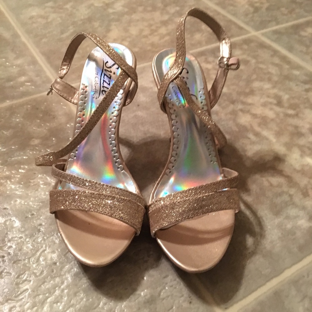 Nude dress heels